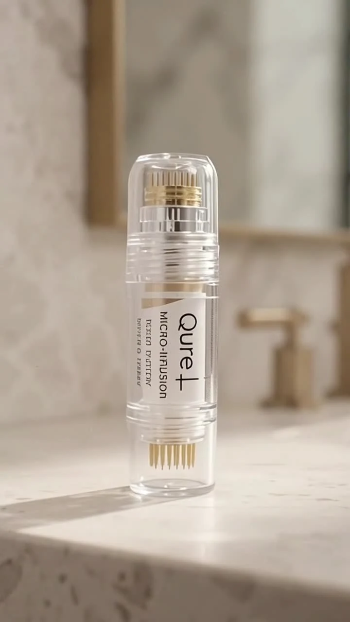 Qure Micro-Infusion System featured in the advertisement
